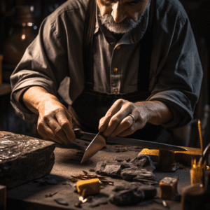 Sharpen a Knife Without a Sharpener