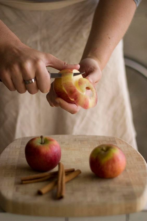 uses of paring knife 
 - Peeling of apple using a paring knife  - blades journal