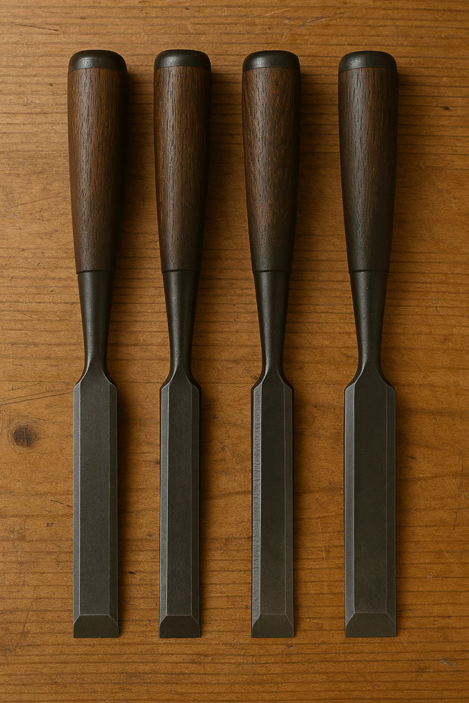 Mortise Chisels Set of 4 Mortise Chisels