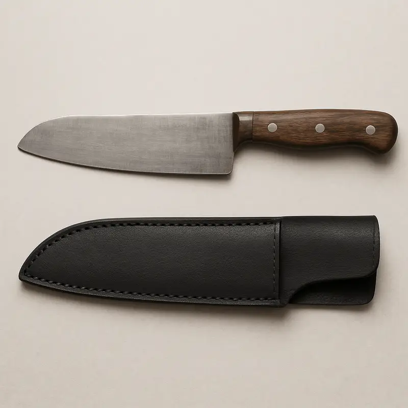dull knife with sheath old looking dull knife with sheath