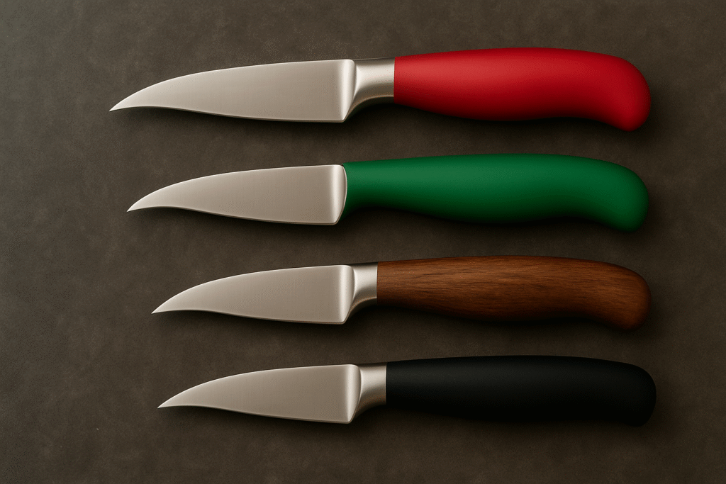 Different types of tourne knife