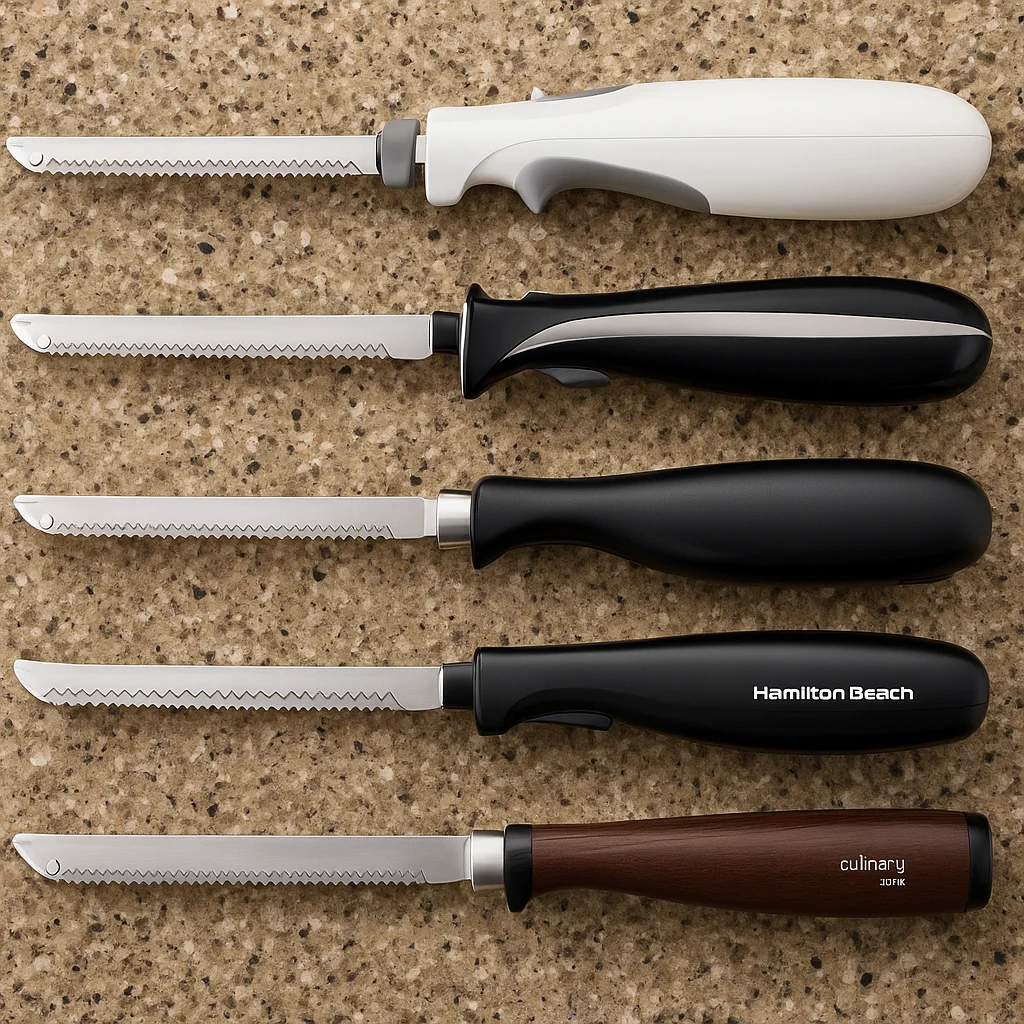 How to sharpen electric knife blades?